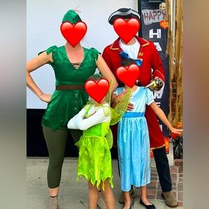 Family Peter Pan Halloween Costume set